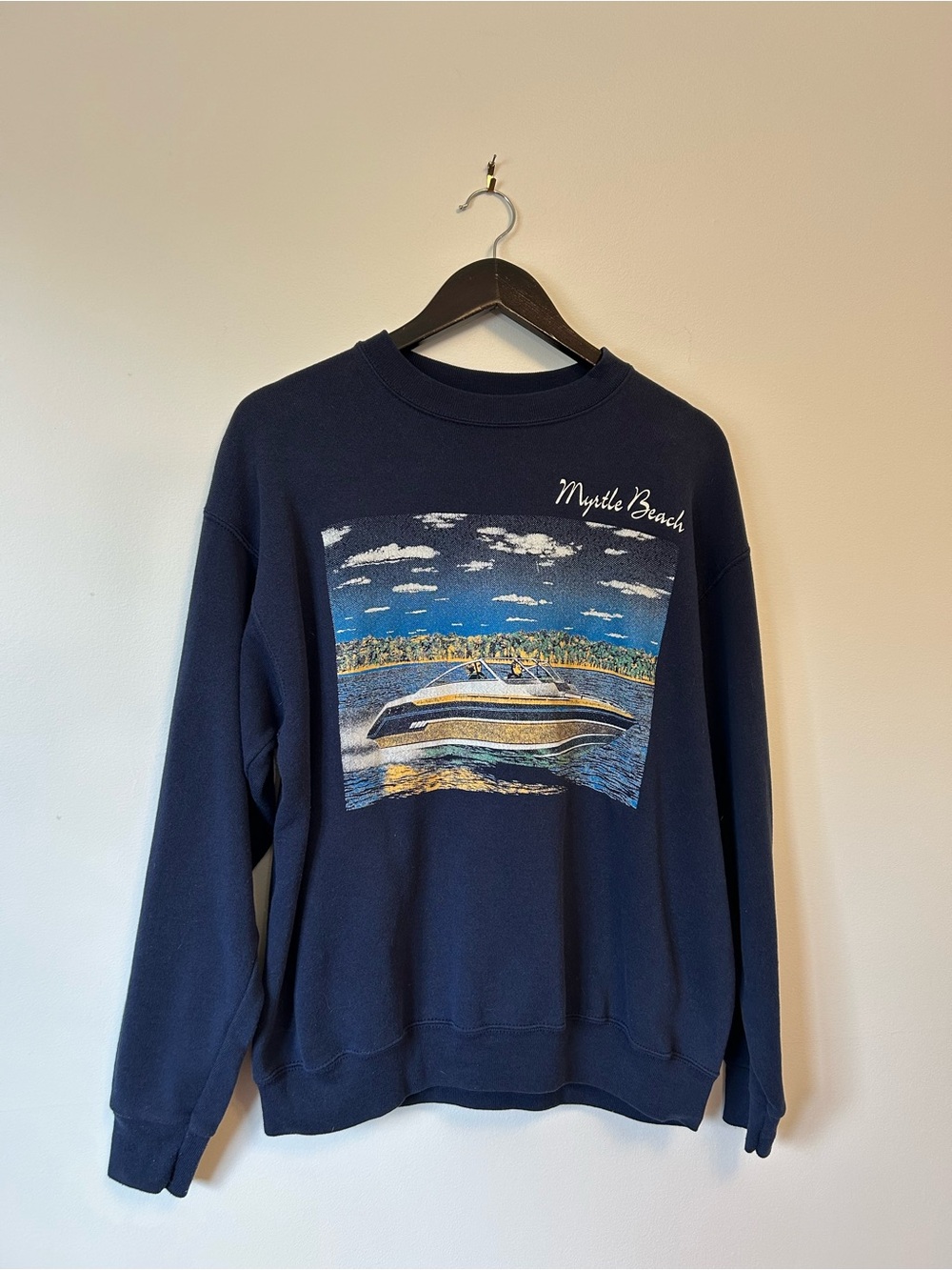 Vintage 90s Tultex Myrtle Beach Crewneck Sweatshirt
